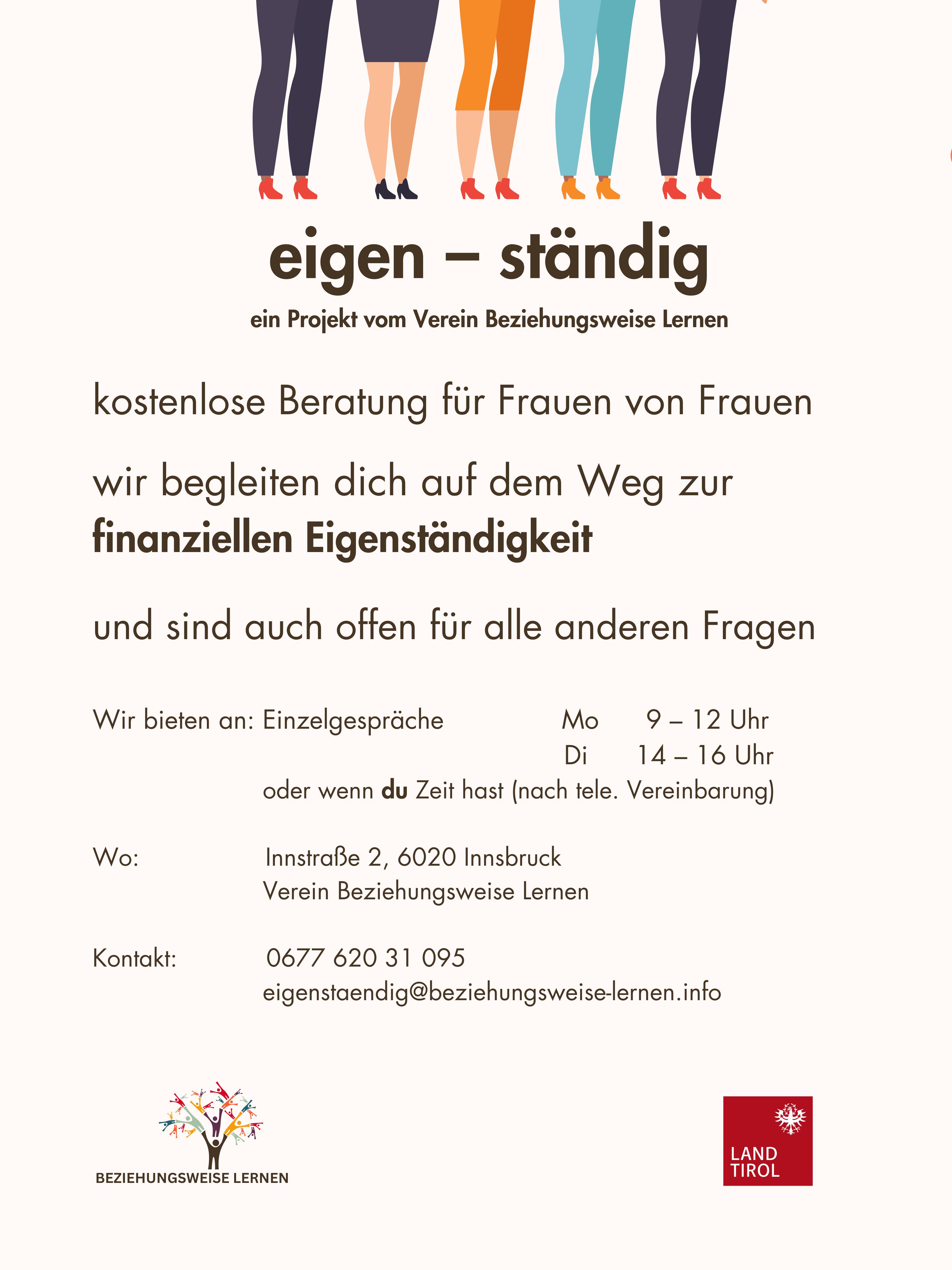 Frauenprojekt „eigen-ständig“ – Frauen* in ihrer Unabhängigkeit stärken