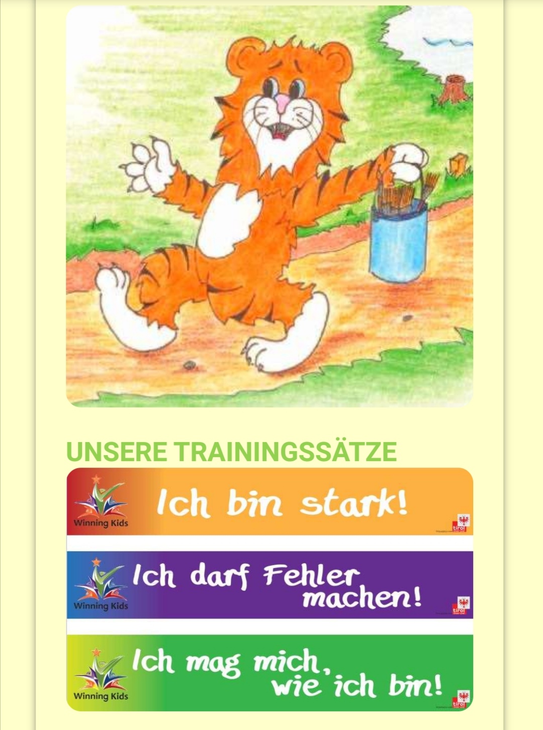 Workshop für Volksschule (Emotionstraining)